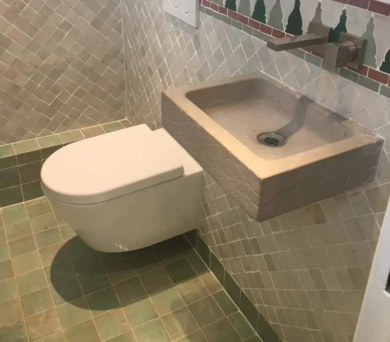 Projet installation toilettes